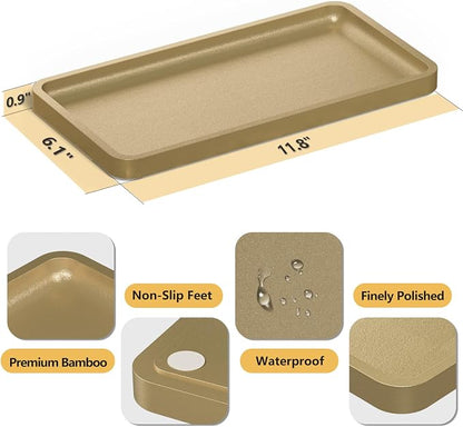 Weenson Gold Bathroom Vanity Tray - Image 8