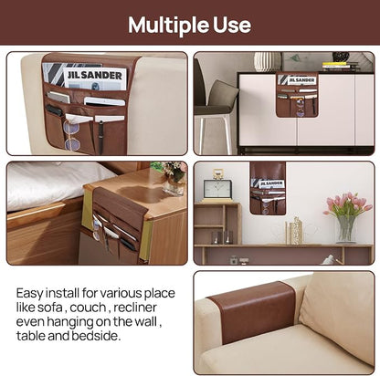 Teniux Remote Control Holder GRS Certified Armrest Organizer - Image 5