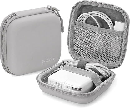 Charger Case for Macbook, Portable Tech Electronic Organizer Bag, Small Travel by Linpr