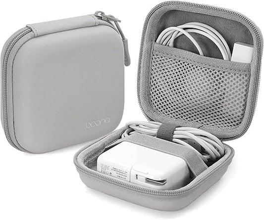 Charger Case for Macbook, Portable Tech Electronic Organizer Bag, Small Travel by Linpr