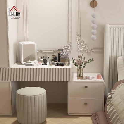 HOMCOM Mini Fridge for Bedroom or Car - Image 2