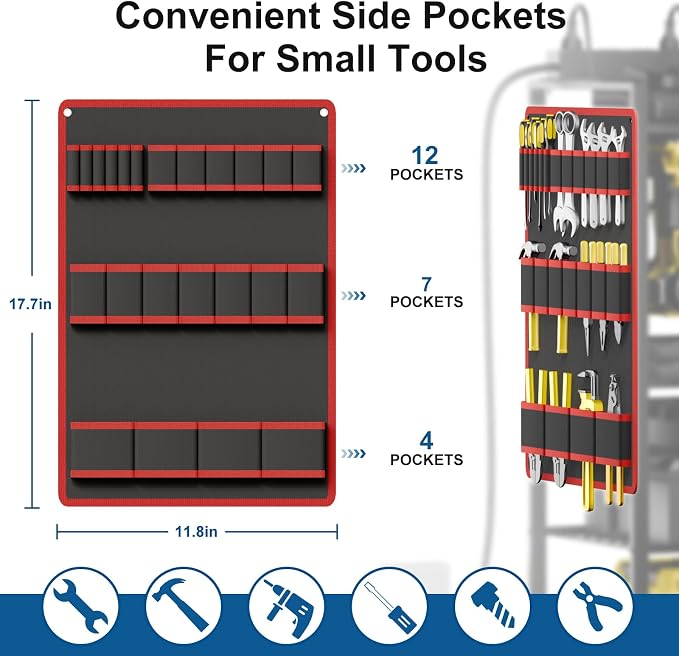 5-Tier Power Tool Organizer Cart - Image 3