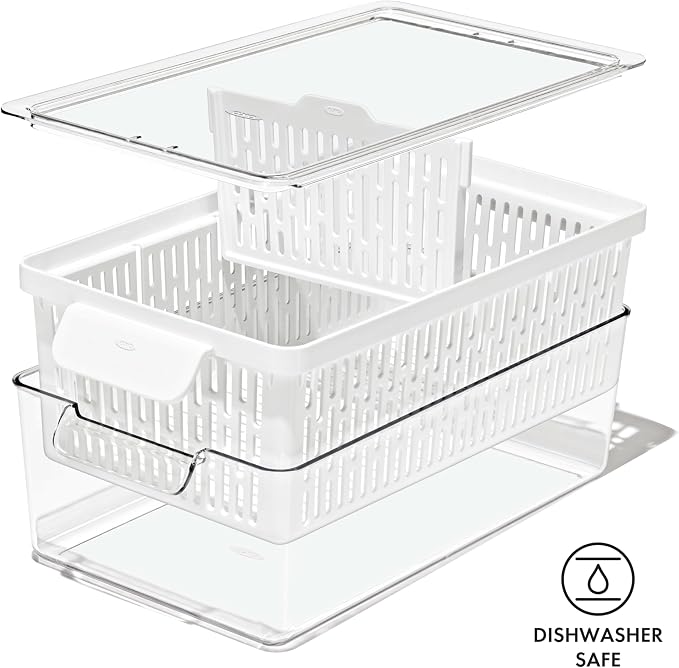 OXO Good Grips Produce Saver – Medium Bin, 13.8 x 7.4 x 4.7 in - Image 10