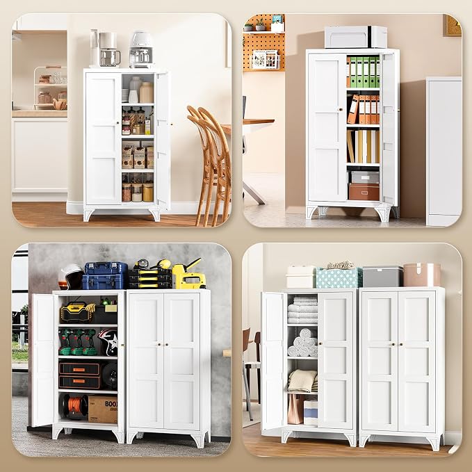 Yizosh Metal Storage Cabinet - Image 8