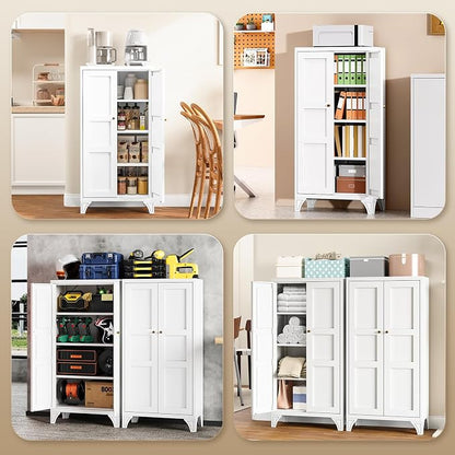 Yizosh Metal Storage Cabinet - Image 8
