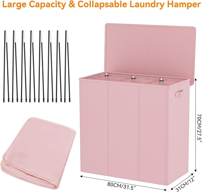 WOWLIVE 180L Laundry Hamper - Image 2