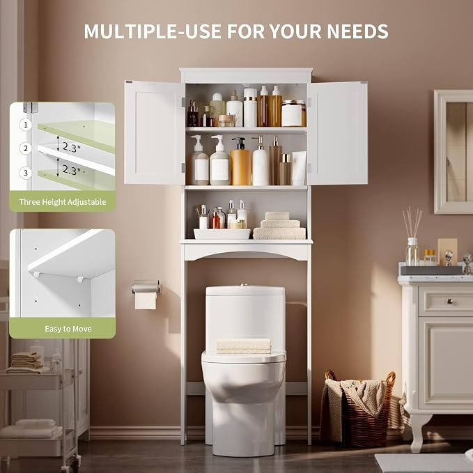Gizoon Over the Toilet Storage Cabinet - Image 4