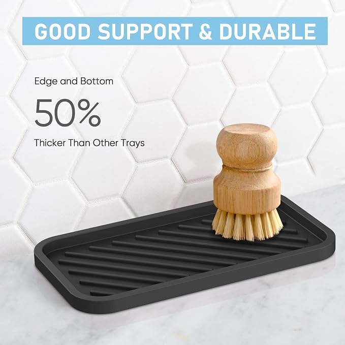 EG-SIPRO Kitchen Sink Organizer Tray, Sponge Holder - Image 5