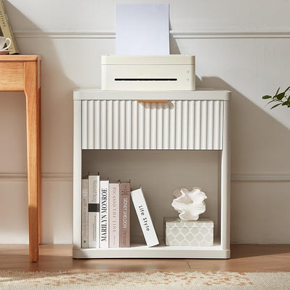 LEYAOYAO Fluted Nightstand - Image 7