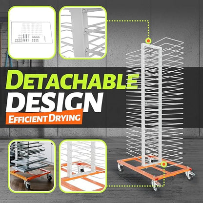50 Shelves Paint Cabinet Drying Rack - Image 5