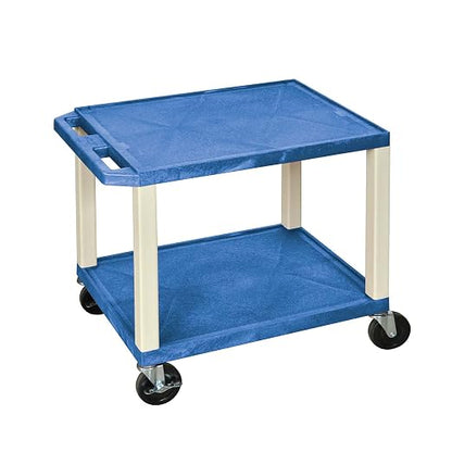 Luxor WT26BU 26"H AV Cart by LuxorWorkspaces