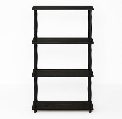 Furinno Turn-N-Tube 4-Tier Multipurpose Shelf Display Rack, Classic Tubes - Image 7