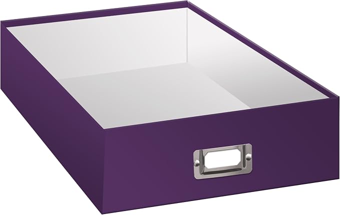 Pioneer Photo Albums OB-12S Bright Purple Storage Box 14.75 x 13 x 3.75 inch - Image 3