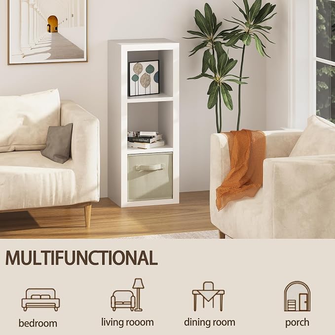furtble 3 Cube Storage Organizer Shelf - Image 7