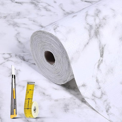 2-Layer Drawer and Shelf Liner for Kitchen Cabinet: 35.4 in X 19.69 Ft Non Slip by Kimhan