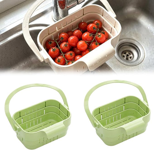 Collapsible Sink Strainer Basket, Foldable Hanging Colander, Suitable by Unknown