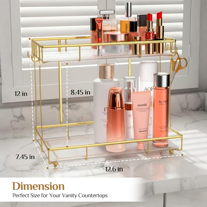 Bathroom Organizer Countertop Perfume Organizer Makeup Organizer Cosmetics - Image 4