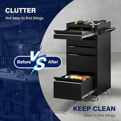 Yizosh 5-Drawer Metal Tool Storage Cabinet - Image 6