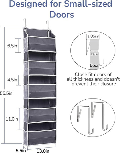 ULG 1 Pack Compact Size Over Door Organizer Slim Door Storage - Image 3