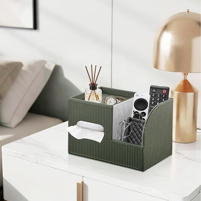 Modern PU Leather Cube Tissue Box Cover - Image 6