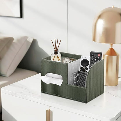 Modern PU Leather Cube Tissue Box Cover - Image 6
