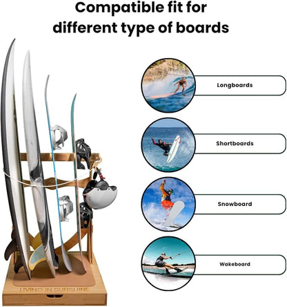 LISS Spirit Surfboard Rack Stand Holder - Image 4