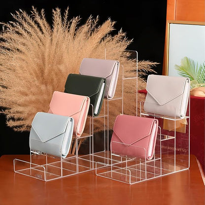 Cabilock 4-Tier Clear Acrylic Display Riser, Sturdy Tiered Organizer - Image 6