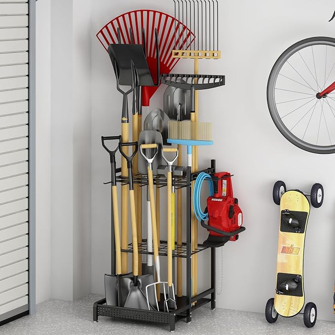 Garden Tool Organizer for Garage, Utility Storage Racks - Image 2