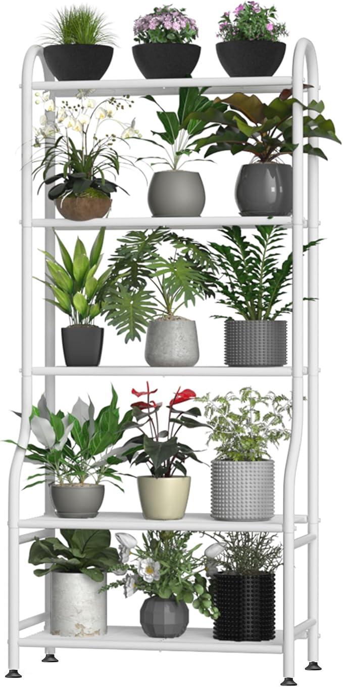 5-Tier Metal Plant Stand by Yutrchey