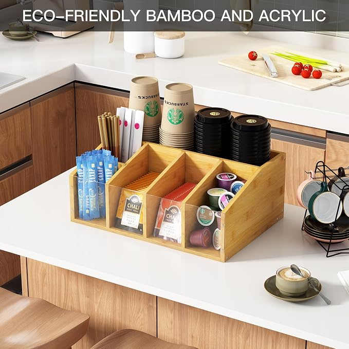 Coffee Station Organizer Condiment Organizer - Image 5