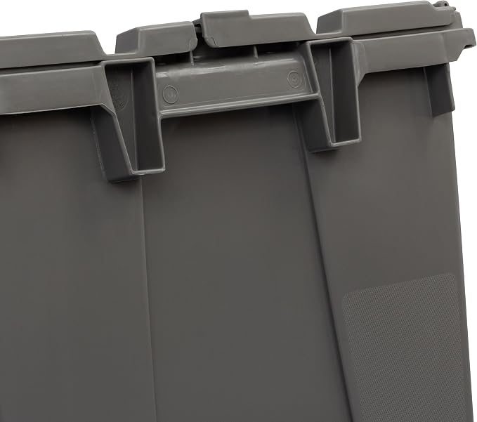 Buckhorn Industrial Lidded Plastic Storage Container, Nesting and Stackable - Image 7