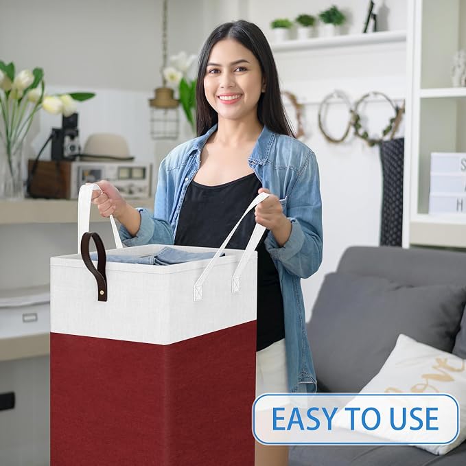 HomeHacks 75L Rolling Laundry Basket - Image 6