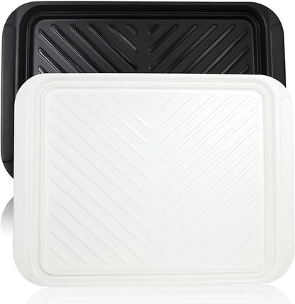 Extra Large Grilling Prep and Serve Trays, 17.3x13 inch BBQ Tray by Ecoiou