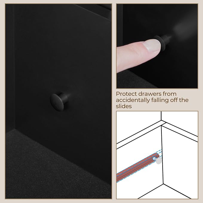 Yaheetech Bathroom Storage Cabinet, Beside Toilet or Vanity, Beadboard Tower - Image 8