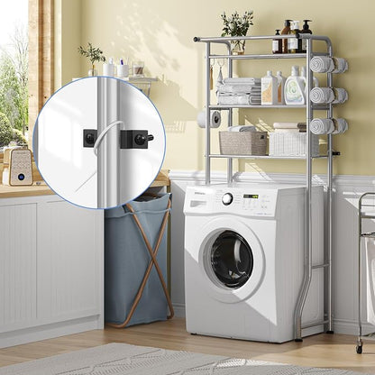 Simple Trending 3 Tier Over The Toilet Rack, Shelf Bathroom, Bathroom Stand - Image 4