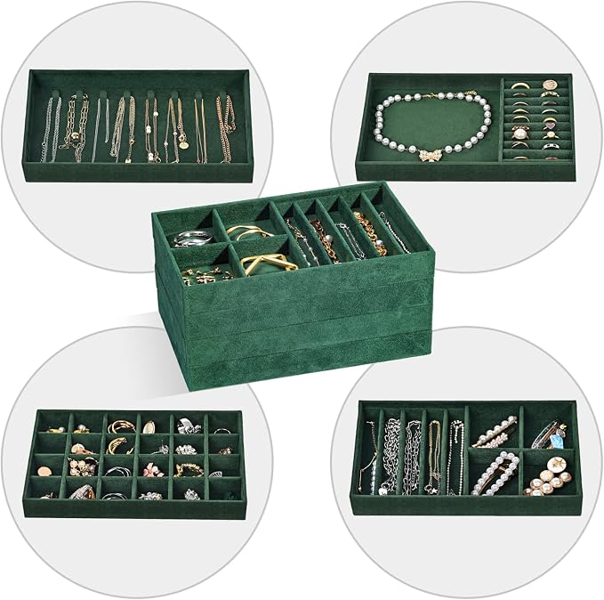 ProCase Stackable Jewelry Organizer Trays - Image 4