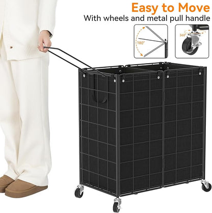 WOWLIVE Double Laundry Hamper - Image 5