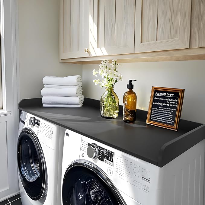 Kaboon Washer Dryer Countertop Only, Melamine Countertop - Image 6