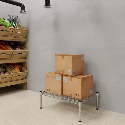 18" Deep x 24" Wide x 8" Height 1-Tier Wire Shelving Kit | NSF Commercial - Image 2