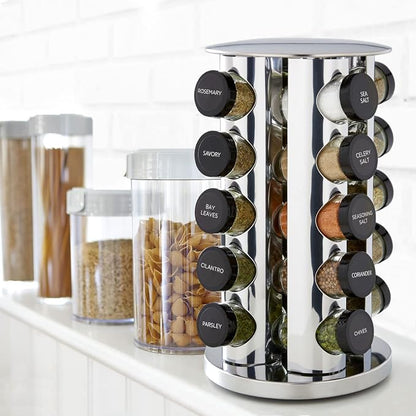 Kamenstein 20 Jar Revolving Countertop Spice Rack - Image 5