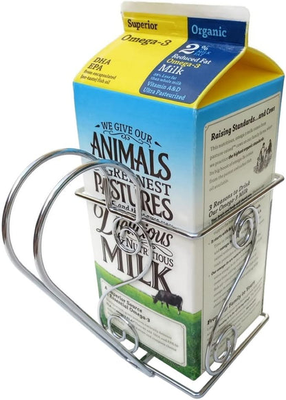Cara's Casa Half Gallon Juice or Milk Carton Holder by Unknown