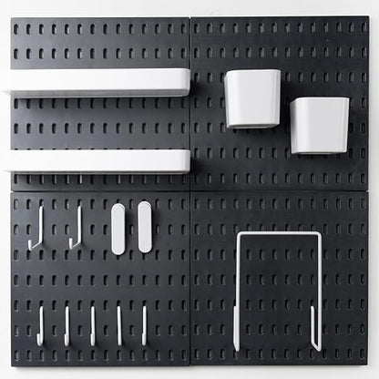 Pegboard Combination Kit for Wall Organizer, Wall Mounted Peg Board Kits for - Image 7