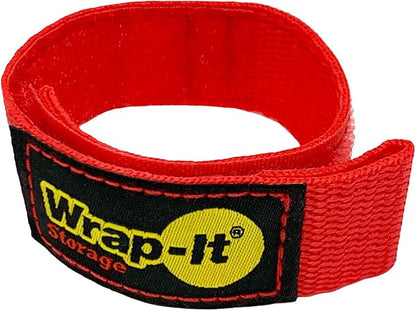 Wrap-It Storage Quick-Strap Cord Wraps, 9 inch Red by Wrap-ItStorage