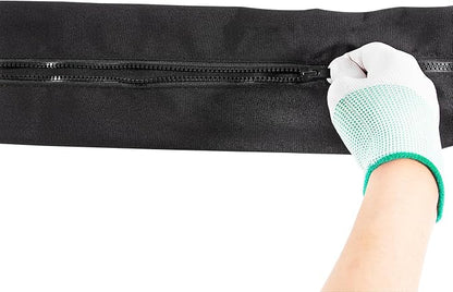 48'' Long Black Zippered Rigging Sleeve, ZRS-1-DP Casing, Trolling Motor Cable - Image 7