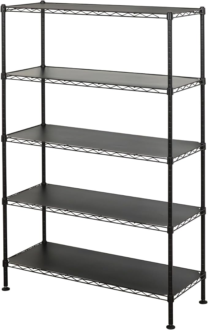 SafeRacks - NSF Certified Storage Shelves, Heavy Duty Steel Wire Unit by SafeRacks