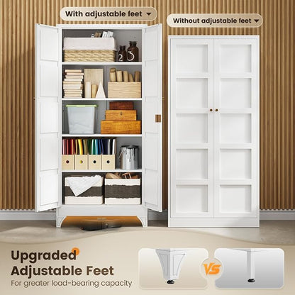 Yizosh Metal Storage Cabinet - Image 6