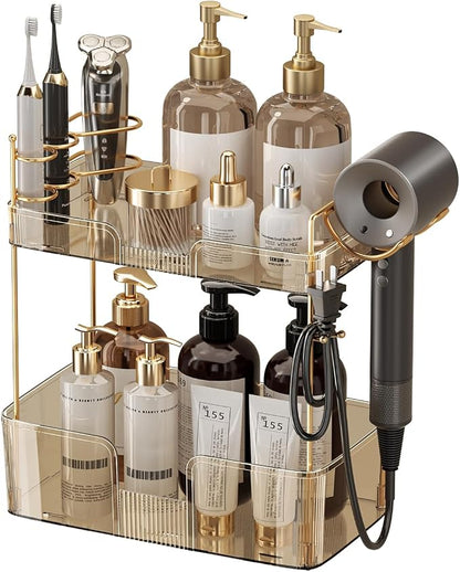YCIA&DONE Bathroom Counter Organizer, Large Makeup Organizer Countertop by YCIADONE
