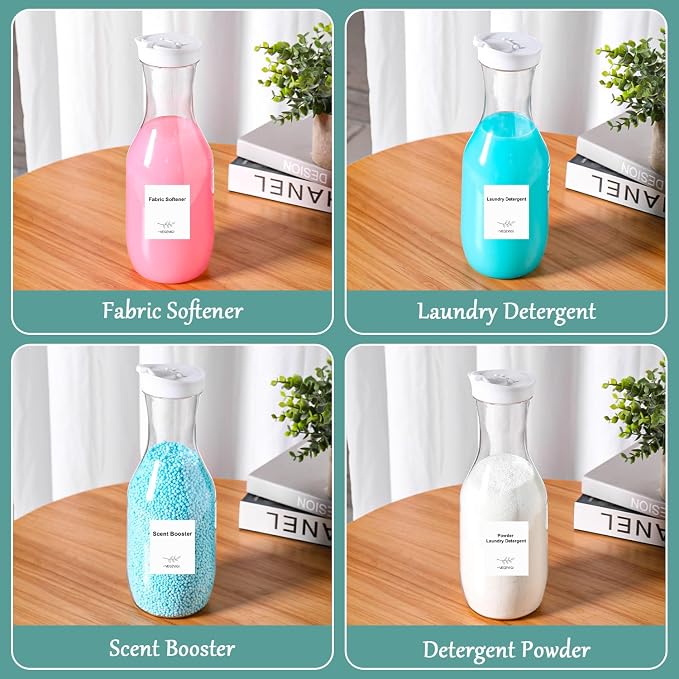 Laundry Detergent Dispenser by VEGEVIGI, 54OZ Laundry Soap Disepenser, Liquid - Image 6