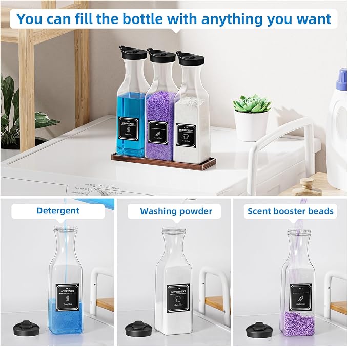 Laundry Detergent Dispenser, 54OZ Laundry Soap Dispenser, Liquid Laundry - Image 4