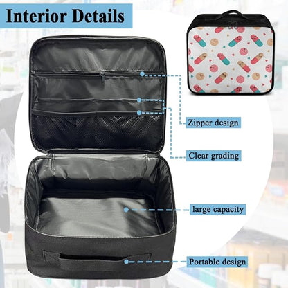 Family Medicine Storage Bag Pill Bottle Organizer - Image 7